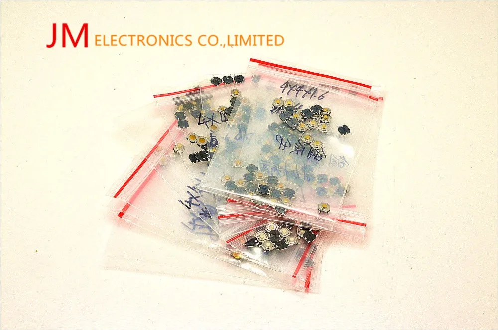 

11seriesX20pcs=220pcs Touch switch volume 4 * 4 SMD switch series of ultra-thin series