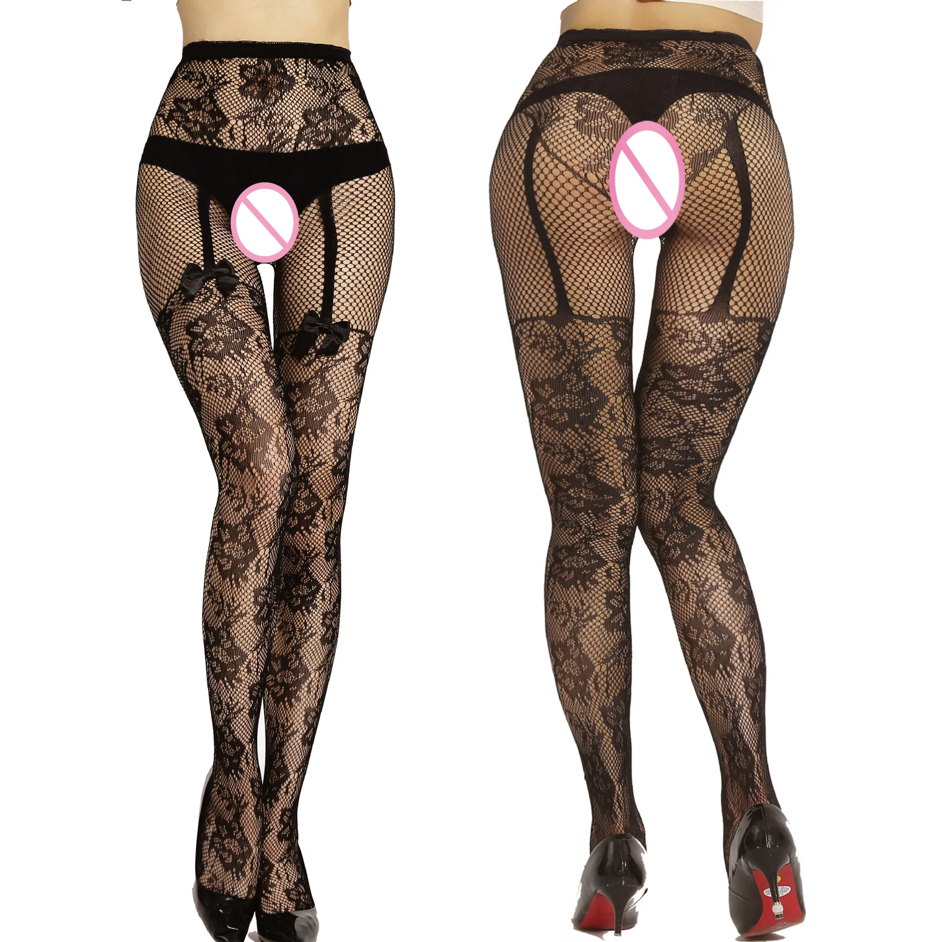 Эротическое кружевное нижнее белье Babydoll glisten колготки seksi оригинальные трусики