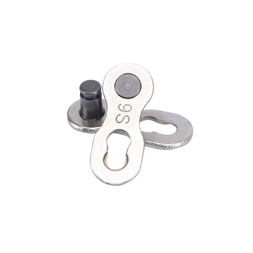 1Pair Stainless Steel Portable Bicycle Chain Master Link Joint Connector Quick Clip Suitable for 678910 Speed Chains #2g30 (7)