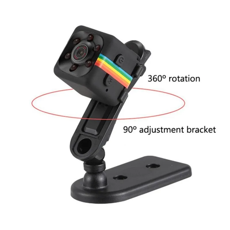 

SQ11 Mini Camera HD 1080P Night Vision Camcorder Car DVR Infrared Video Recorder Sport Digital Camera Support TF Card DV Camera
