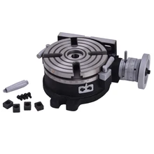 HV-6 вертикальный и горизонтальный поворотный Рабочий стол/150 мм Диаметр мельницы и сверлильный станок Рабочий стол