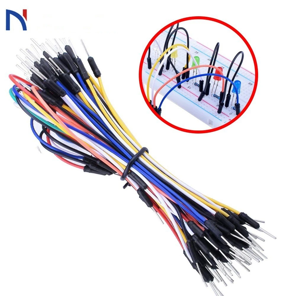 

Jumper Wire Cables 65pcs New Solderless Flexible Breadboard Jumper Wires Cables Bread Plate Line For Arduino Raspberry Pi Mode