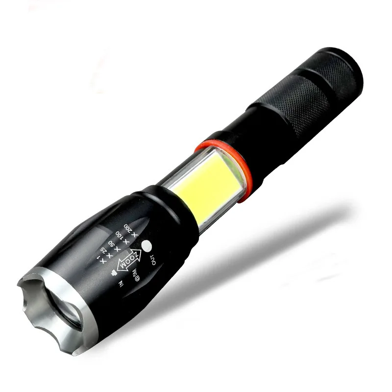 

Good Quality 1 Piece Portable Mini Straight Flashlight Zoom Light Flashlight Outdoor Supplies Practical