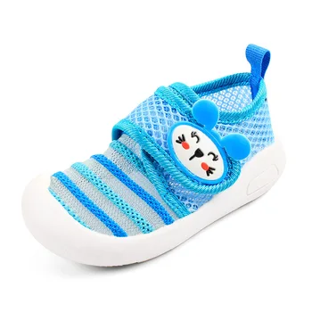 

Caterpillar children's shoes mesh shoes 1-3 2019 new summer breathable soft bottom male baby toddler shoes