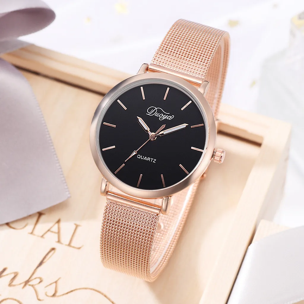 Ladies Watch Fashion Trend Does Not Show Off The Color Mesh With Pin Buckle lady watch women watches 2021 relogio feminino | Наручные