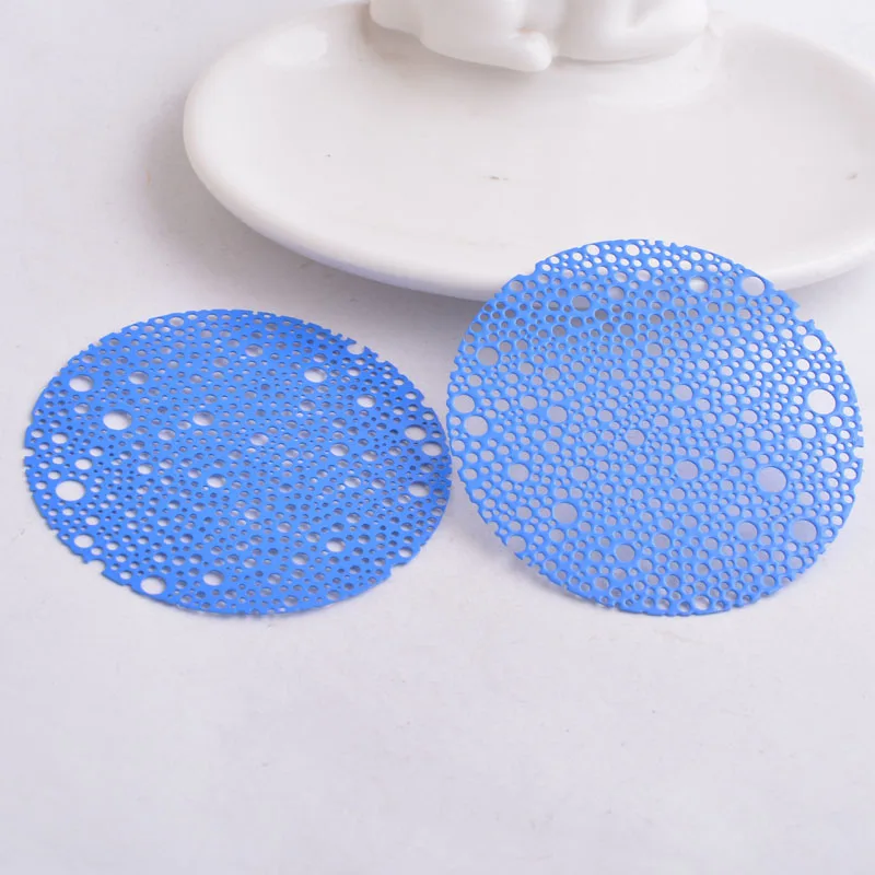 20pcs AA2302 59mm * 59mm 큰 둥근 매력 큰 펜던트 금속 황동 보석 결과