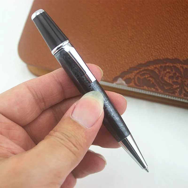 

Luxury Mini Metal Ballpoint Pen High Quality Roller Pen 0.7m'm Blue/Black ink Refill For Business Writing Office School Supplies