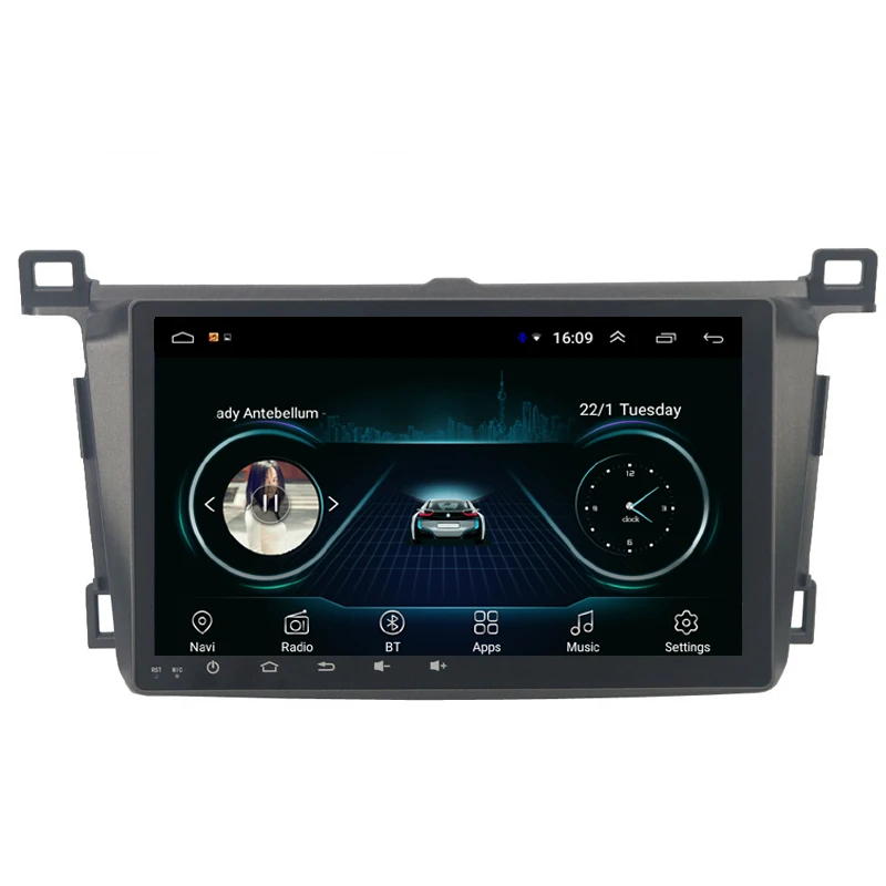 Car radio GPS With 1080P Video Play * Compatible MP3 MP4 WMA JEPG GIF for Toyota RAV4 2013-2019 9inch Android 8.1 | Автомобили и