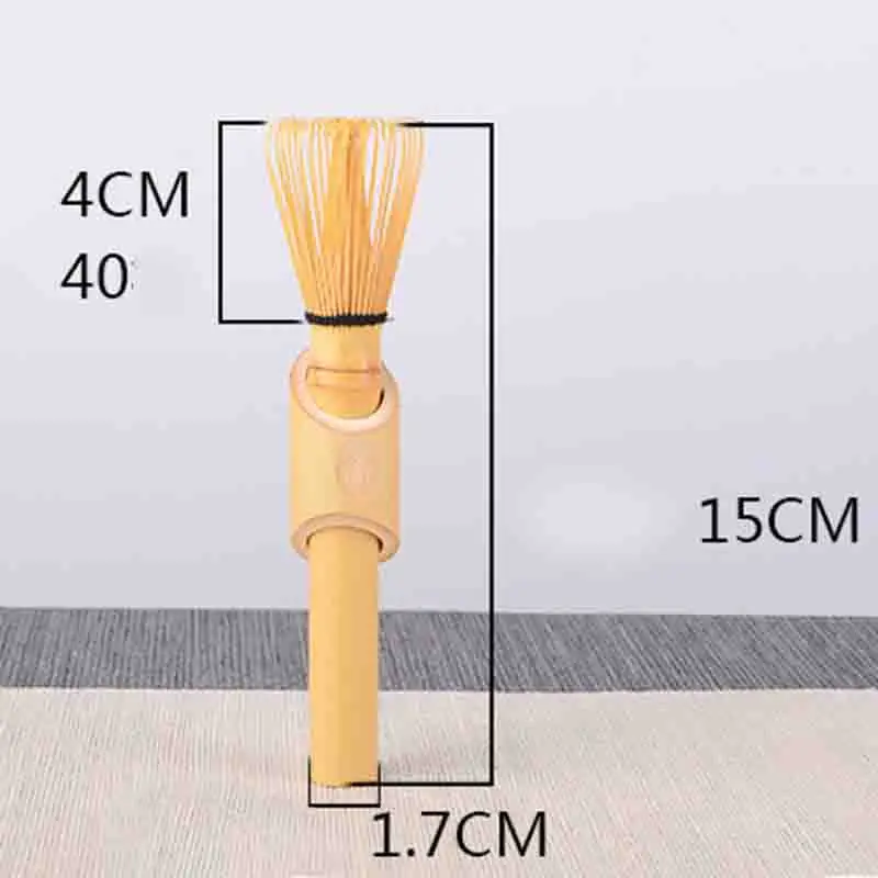 

Powder Green Tea Whisk Preparing Matcha Natural White Bamboo Chasen Ceremony Brush Bamboo Chasen Whisk
