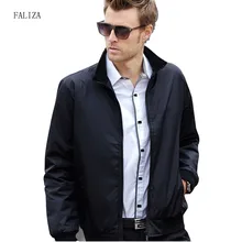 FALIZA-Cazadora de moda para hombre, ropa informal de negocios, chaqueta cortavientos fina para hombre, abrigo para primavera y otoño, SM-JK-Q, 2020