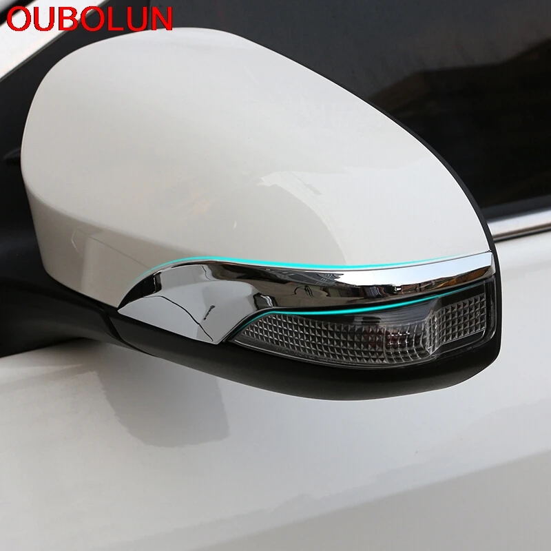 OUBOLUN для Toyota Aqua 2014 2015 2016 2017 2018 накладка на зеркало заднего вида декоративный