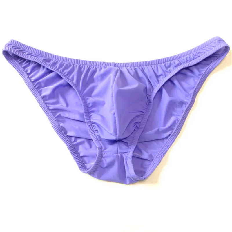 Buy Sexy Briefs Men's Breathable Ice Silk Panties