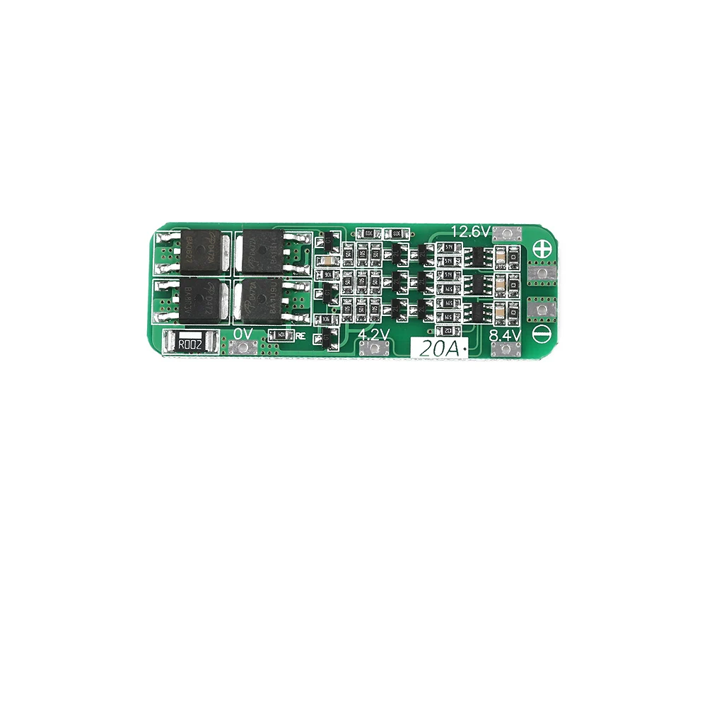 1 комплект 3S 20A литий ионная литиевая батарея 18650 зарядное устройство PCB BMS