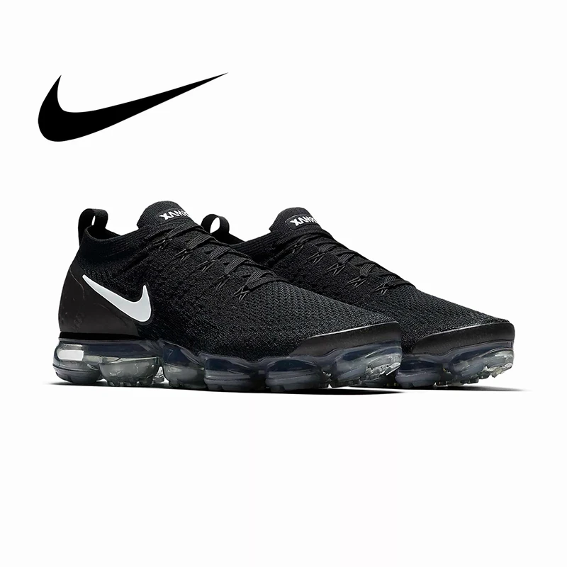 

Original Authentic NIKE AIR VAPORMAX FLYKNIT 2.0 Men's Running Shoes Breathable Outdoor Height Increasing 2019 New 942842-001