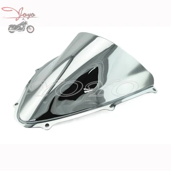 

Motorcycle Windscreen Windshield Chrome Wind Screen For Suzuki GSXR600 750 GSX-R 06-07 K6