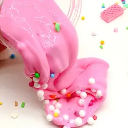 DIY торт молочный Puff Squishies грязь слизь пушистый ароматический стресс глина осадка игрушки Штурмовое снаряжение слизи поставки слизи