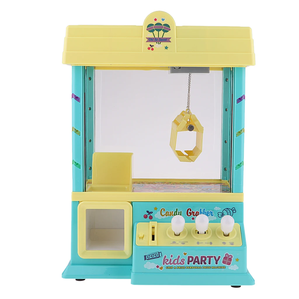 

Crane Claw Machine Coin Operated Toy Plush Arcade Grabber for Cinema Carnival Hotel Home Holiday Celebrations Bar KTV