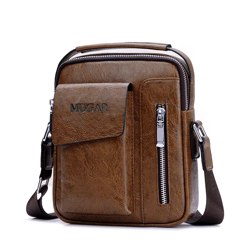 عارضة خمر حقيبة ساعي بريد للرجال حقائب كتف بو الجلود Crossbody أكياس للرجال أكياس الرجعية سستة رجل الأعمال حقائب عارضة خمر حقيبة ساعي بريد للرجال حقائب كتف بو الجلود Crossbody أكياس للرجال أكياس الرجعية سستة رجل الأعمال حقائب