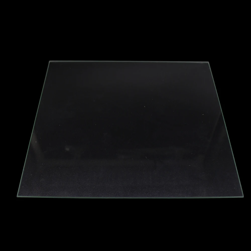Мм 330*330*3 мм боросиликатного стекло плиты полированный край кровать с подогревом для DIY 3D принтеры запчасти