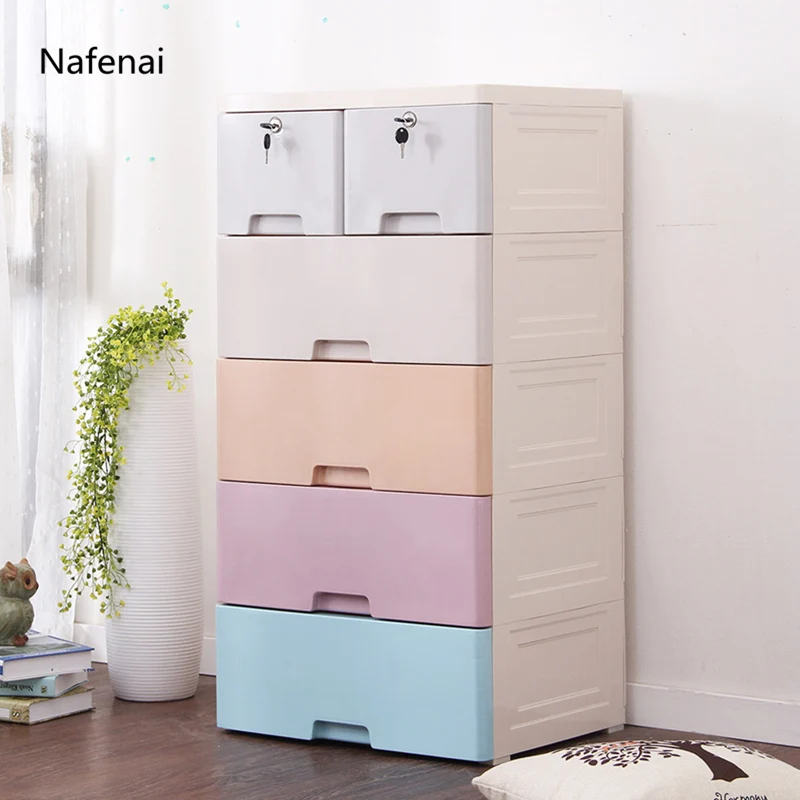 

Wardrobe Storage Large capacity Simple Closet Cabinets Fold cloth Organizer furniture organizador closet storage ropa interior
