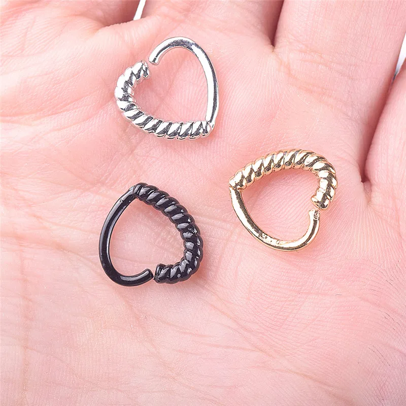 Мода 1 шт. из нержавеющей стали с отверстиями в форме сердца детской перегородки