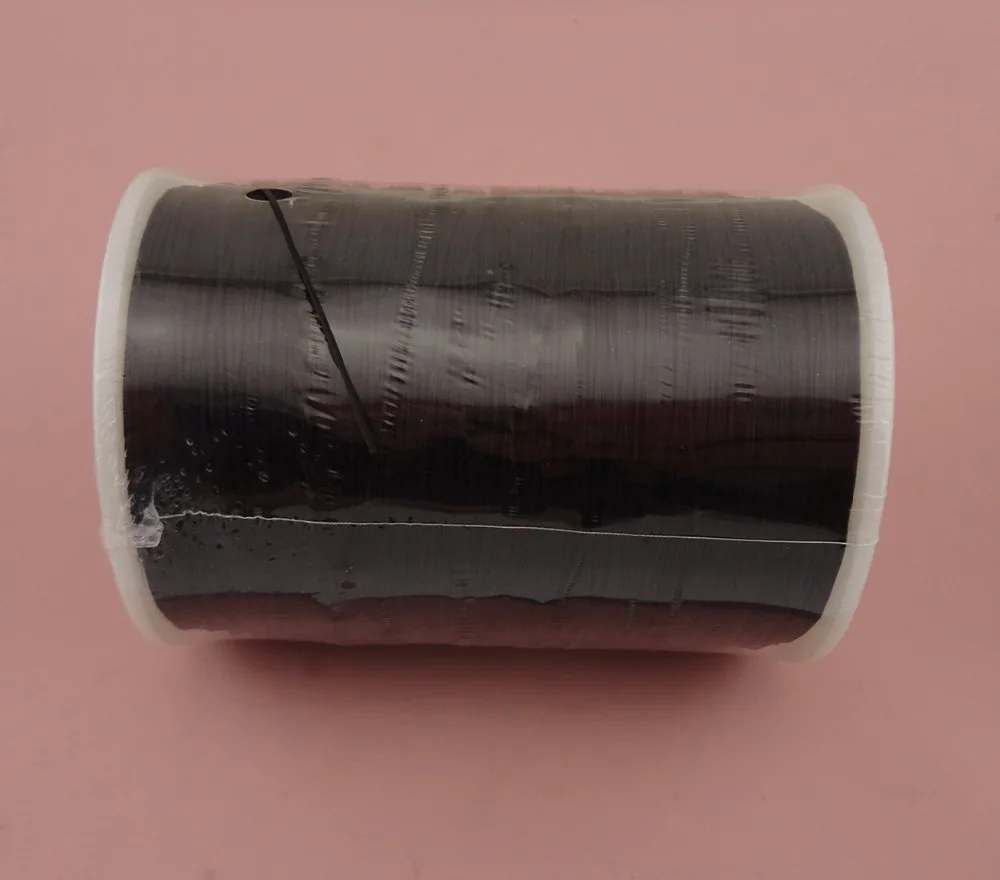 

800meters per roll,Black floss elastic threads from Japan, elastic stretch beading cords as jewelry findings Handmade DIY Stuff