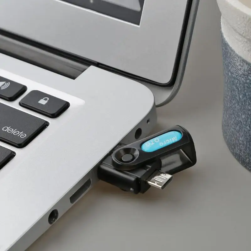 2 в 1 USB OTG кардридер Универсальный Micro TF SD адаптер для телефона