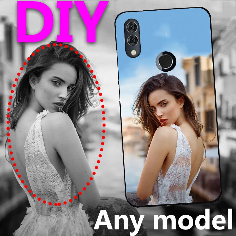 

DIY custom photo name Customize printing case for Alcatel 5V 5060D 6.2 inch Custom Case For Alcatel 5V Silicone Fundas Cases