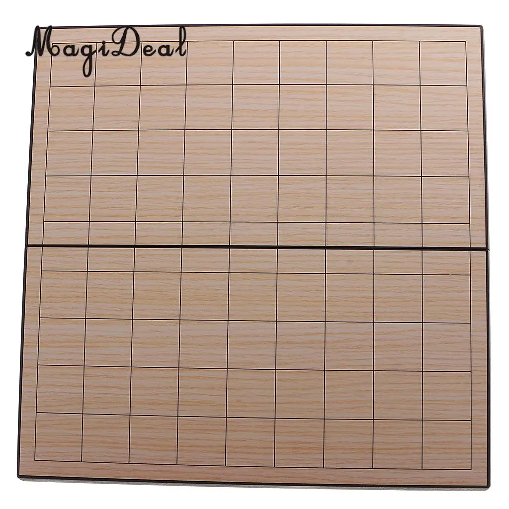 MagiDeal Magnetic Japanese chess Shogi Folding magnetic board Travel Game Set  for Outdoor Camping Travel Games Birthday Gift
