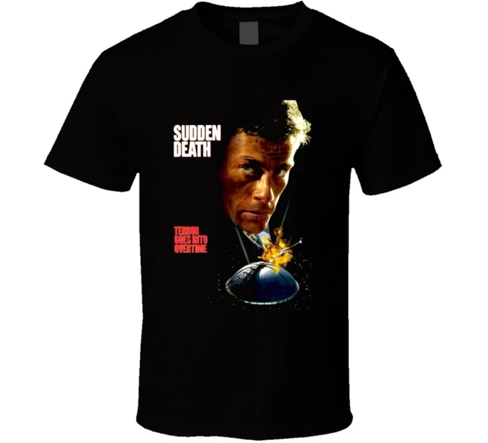 

Sudden Death Van Damme Action Movie T-Shirt 3D Men Hot Cheap Short Sleeve Male T Shirt Different Colours High Quality