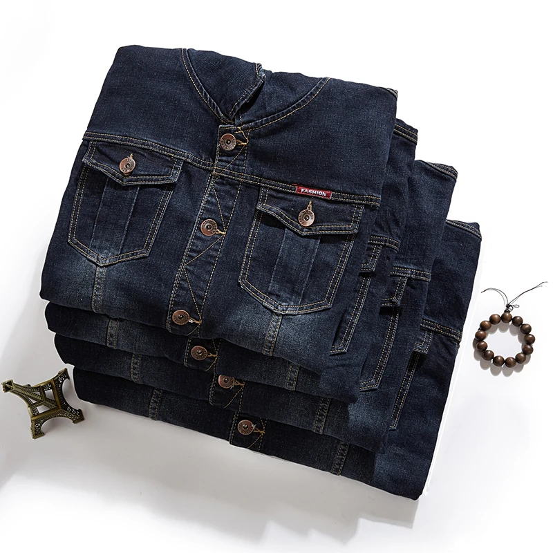 2019 Spring Plus Size 6XL 7XL 8XL Hooded Denim Jacket Men New Fashion Streetwear Bomber Jacket and Coat Man Cowboy Clothes
