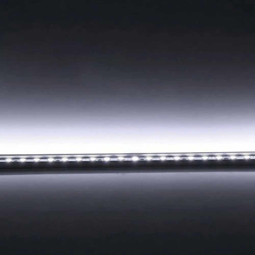 100 шт./лот 12 В U groove алюминиевый корпус 5050 SMD жесткий стойкая LED полоса полосы света Пейзаж освещения с алюминиевым