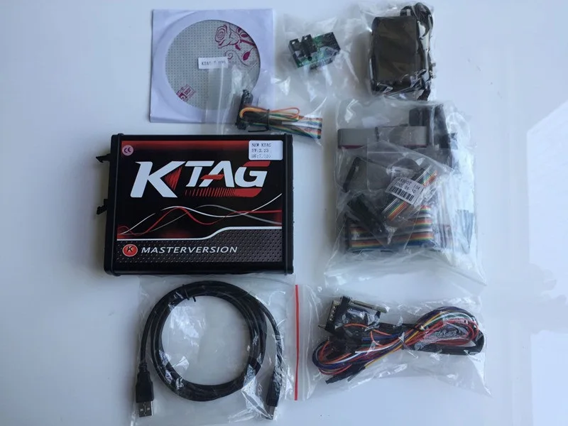 Новое поступление без жетонов Ktag K TAG V7.020 KESS V2 V5.017 SW V2.23 мастер ECU чип Тюнинг инструмент K-TAG 7,020 онлайн DHL бесплатно