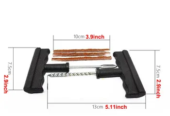 

Auto Car Tire Repair Kit Car Bike Auto Tubeless Tire Tyre Puncture Plug Repair Tool Kit Tool