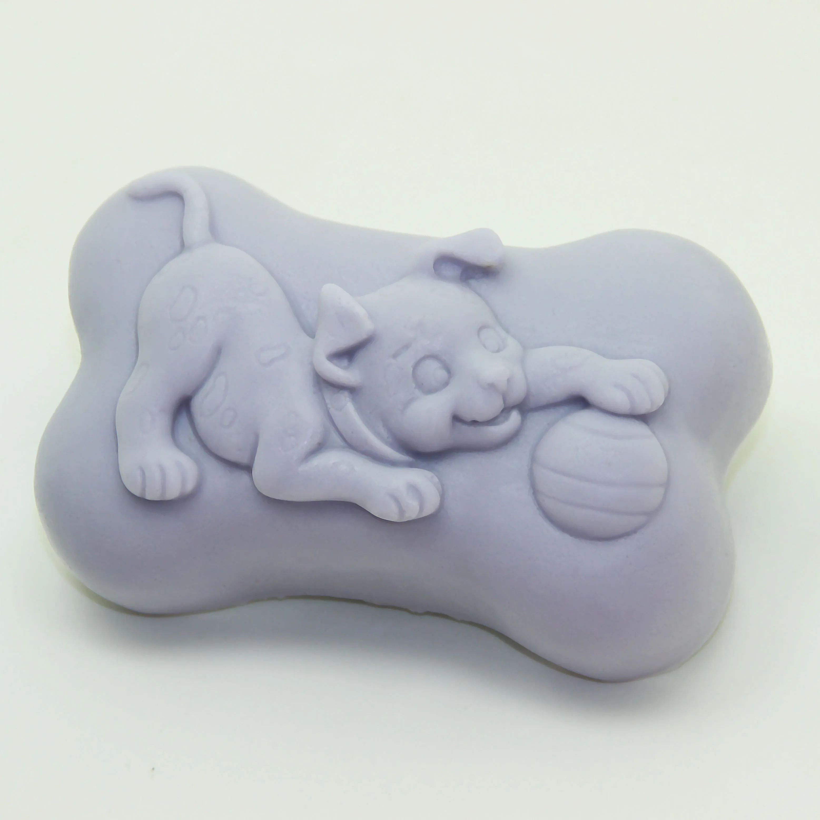 Buy Dog Play Ball Silicone Molds Bone Shaped Soap Mold