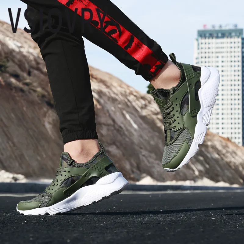 

VSIOVRY Men Running Shoes Summer 2018 Breathable Soft Sneakers Women Outdoor Trainers Unisex Sport Shoes Krasovki Big Size 35-47