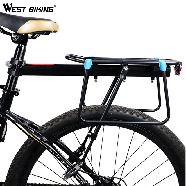 WEST BIKING MTB Bike Luggage Carrier Aluminum Bicycle Cargo Racks for 20 29 inch Shelf