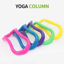 Круг для йоги Йога растягивается кольцо для дома женщины фитнес-оборудование фасции массаж тренировки Пилатес Бодибилдинг упражнения