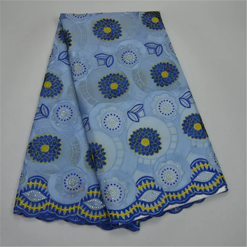 

Swiss voile lace in Switzerland 2018 latest Nigerian 100% Cotton fabric Embroidered African Swiss lace fabric for wedding party