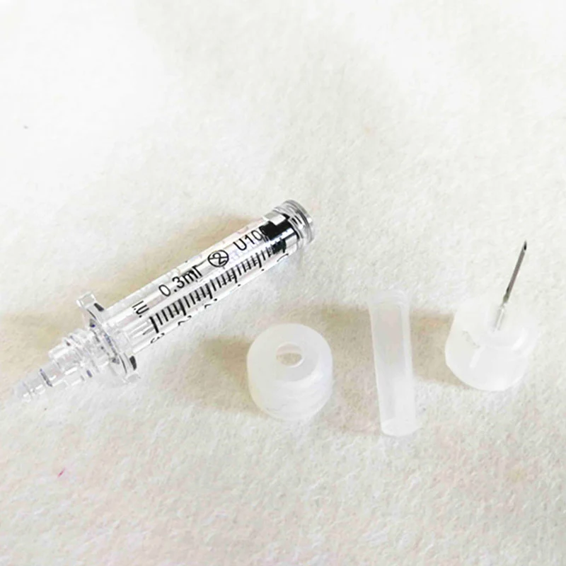 

10pcs 0.3ml Hyaluronique Pen Syringe needle Converter Hyaluronic Atomization Injection Pen Taker Atomizer Hyaluron guns Supplies
