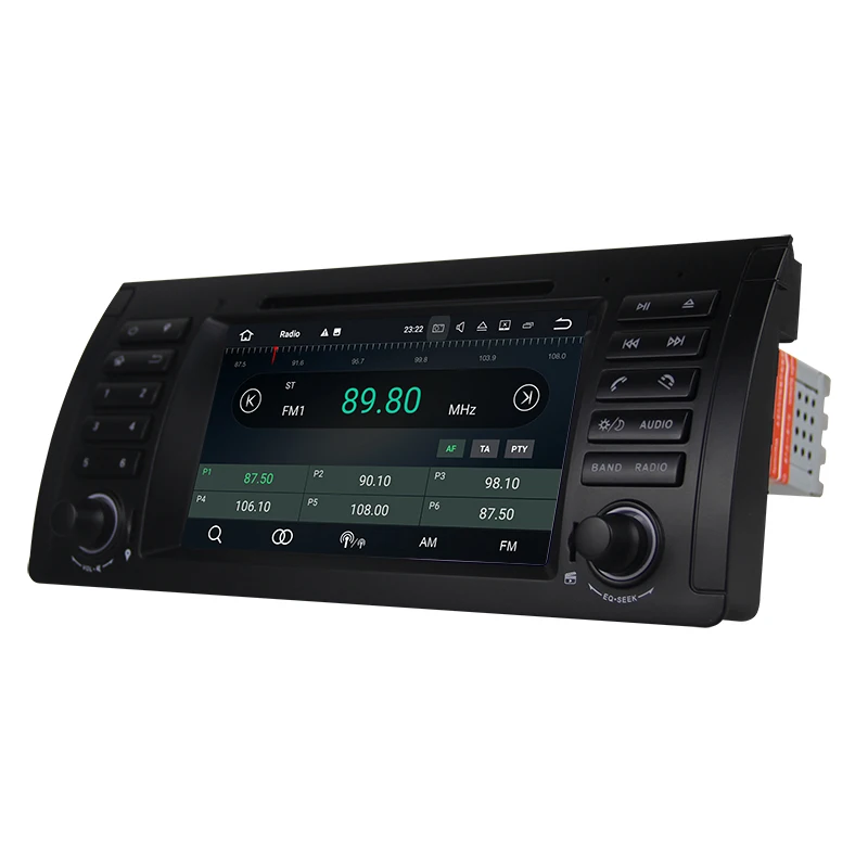 Discount IPS Android 8.0 OCTO CORE 4G RAM 32GROM CAR DVD player For BMW E39 X5 M5 E38 E53 GPS receiver Audio radio navigation multimedia 4