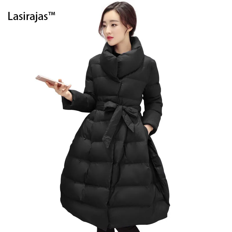 2016 Fashion Women's Coat Winter Jacket Long Clothing Thick Stand Collar Offer-Wadded Coats Women Down Parka Female Jackets