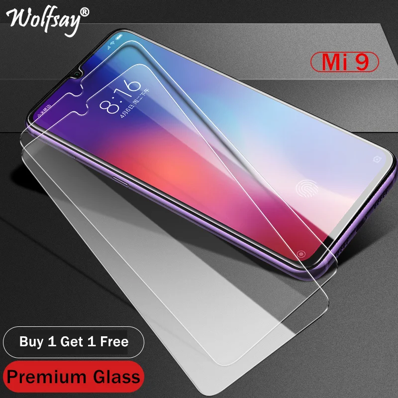 

2PCS Tempered Glass Xiaomi Mi 9 Screen Protector 9H Toughened Protective Film For Xiaomi Mi 9 Glass Xiaomi Mi 9 Explore Mi9 6.39