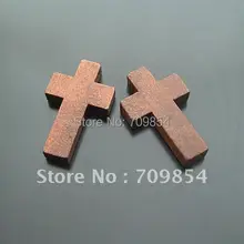 300 шт./лот 33*20 мм поперечным деревянным украшения из бусин