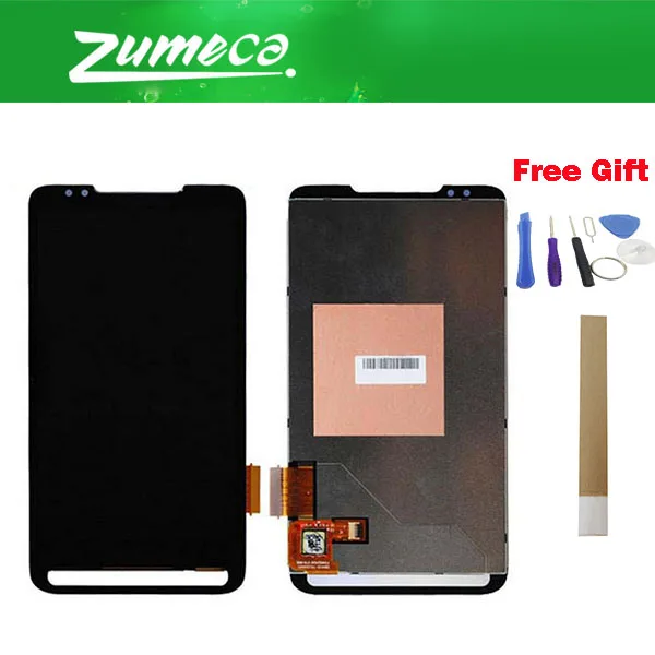 

For HTC HD2 LEO T8585 T8588 LCD Display Screen+Touch Screen Digitizer Assembly Replacement Part Black Color With Tape&Tool