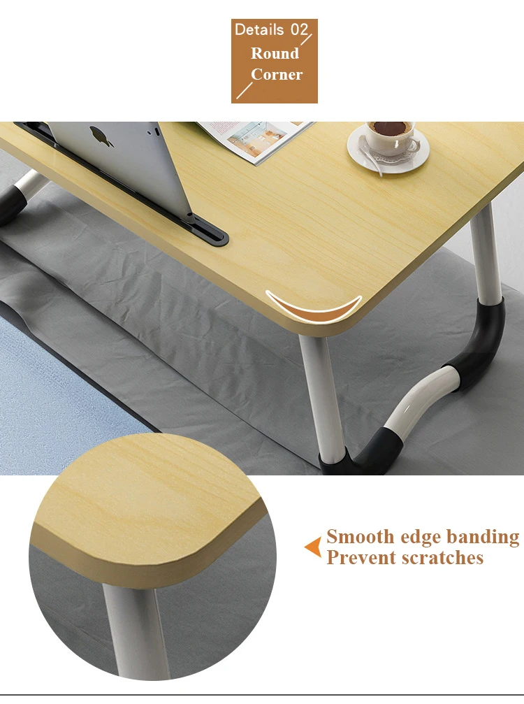 Suporte de Laptop Dobrável Ergonômico Portátil Cama Mesa Notebook Tablet Computador de Mesa Mesa para Mobiliário de Casa para o Sofá Cama 14 Dobrável portátil suporte ergonômico cama portátil notebook