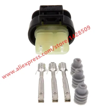 

5 Sets 3 Pin Auto Reversing Radar Harness Waterproof Socket Camshaft Sensor Plug For VW Audi 1T0 973 203 1T0973203