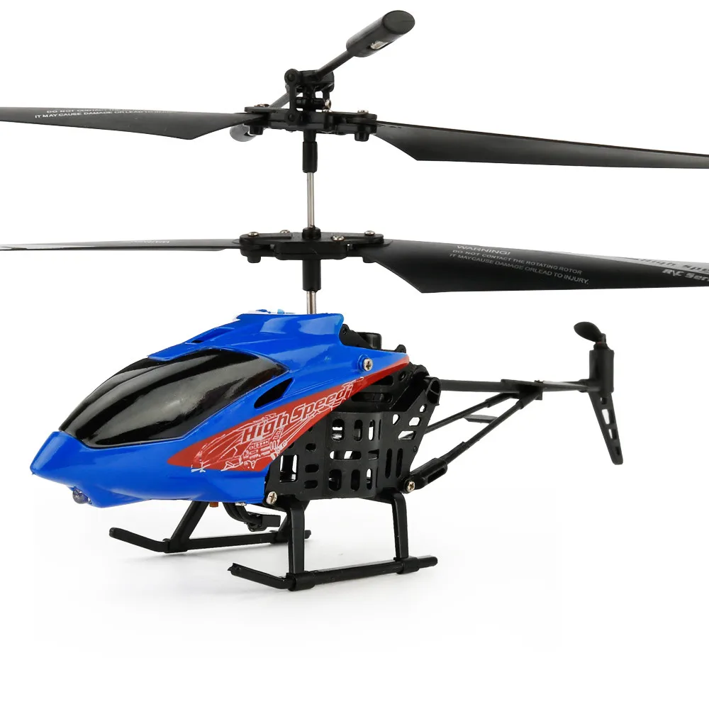 Hiinst мини-вертолет с дистанционным управлением Радиоуправляемый Дрон с ударопрочным радиоуправляемым игрушечный самолет электронные игрушки для детей Высокое качество подарки - Цвет: blue