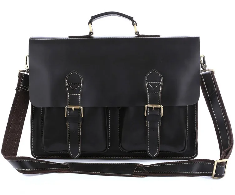 

Free Shipping Newest High Quality Fashion Genuine Leather JMD Men Messenger Bags Briefcase Laptop Bag Shoulder Bag #7105A