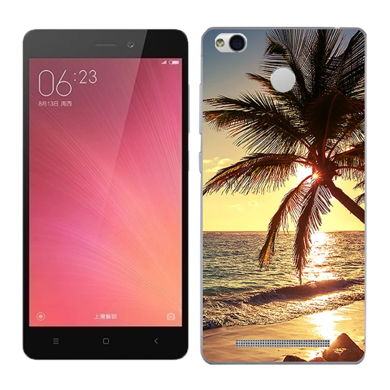 Мягкий чехол из ТПУ для Xiaomi Redmi 3 Pro 4A 4Pro, силиконовый чехол для задней панели, защитная пленка с ночной росписью для Redmi 4X 5A, чехол для телефона, Funda - Цвет: 01